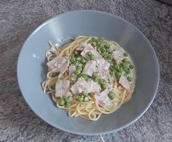 Spaghetti mit Sauca alla Panna