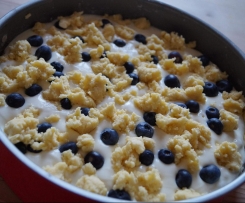 Blitz-Käsekuchen mit Streuseln