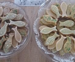 Kekse in Fischform