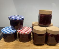 Brombeer-Birne-Pfirsich Marmelade