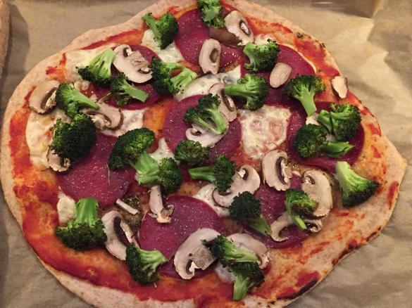 Pizzateig aus Dinkelmehl