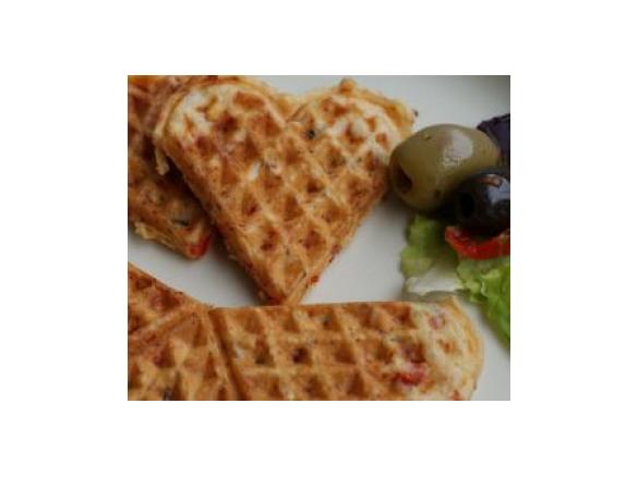 Pizza-Waffeln