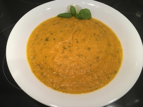 Möhren / Karotten Suppe vegan basisch