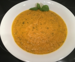 Möhren / Karotten Suppe vegan basisch