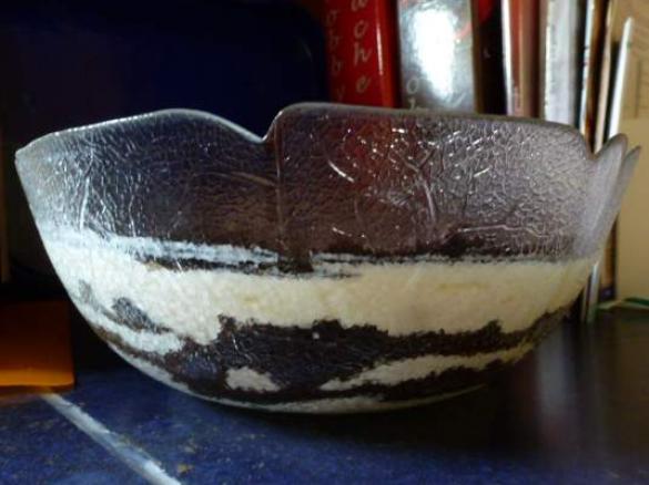 Variation von Oreo Dessert (Blumenerde)