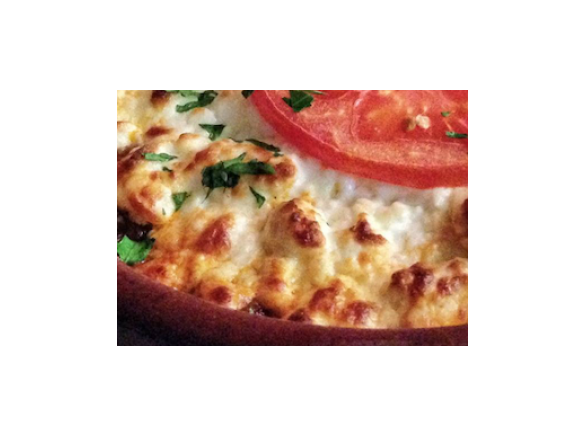 Hackfleisch im Kürbisfeld