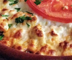 Hackfleisch im Kürbisfeld