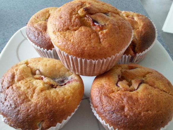 Muffins mit wenig Zucker