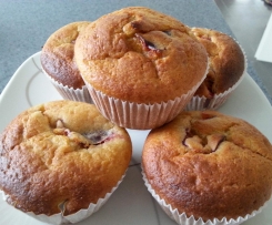 Muffins mit wenig Zucker