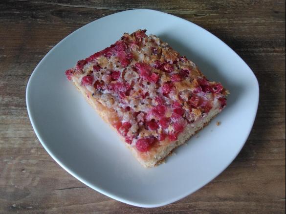 Johannisbeerkuchen mit Baiser