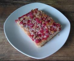Johannisbeerkuchen mit Baiser
