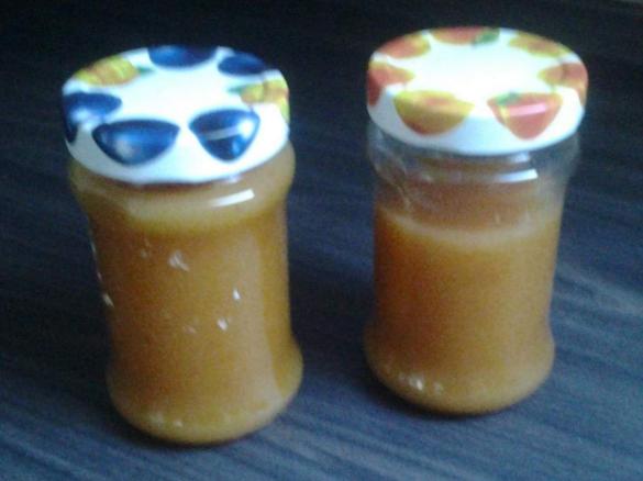Birne-Nektarinen Marmelade