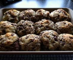 Schoko - Quark - Brötchen