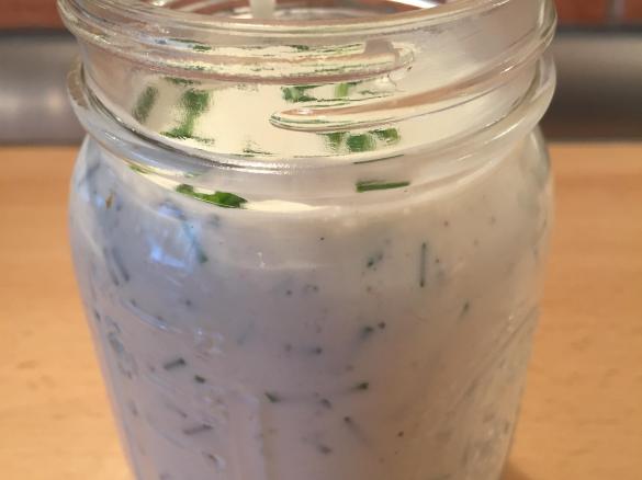 Sahne-Dressing ohne sahne