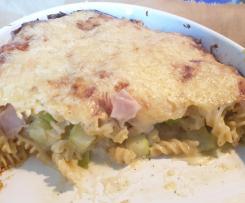 Nudel Gemüse Gratin