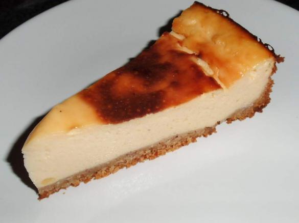 Käsekuchen mit Sojajoghurt