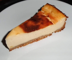 Käsekuchen mit Sojajoghurt