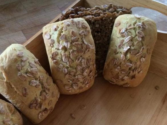 Dinkel Frühstücksbrötchen ohne Hefe  