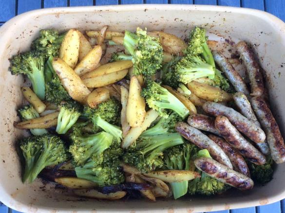 Kartoffelecken mit Brokkoli á la Ofenhexe