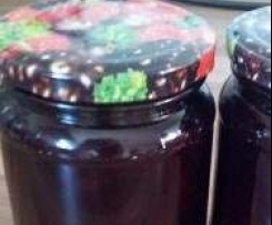 Kirsch-Rosen-Marmelade