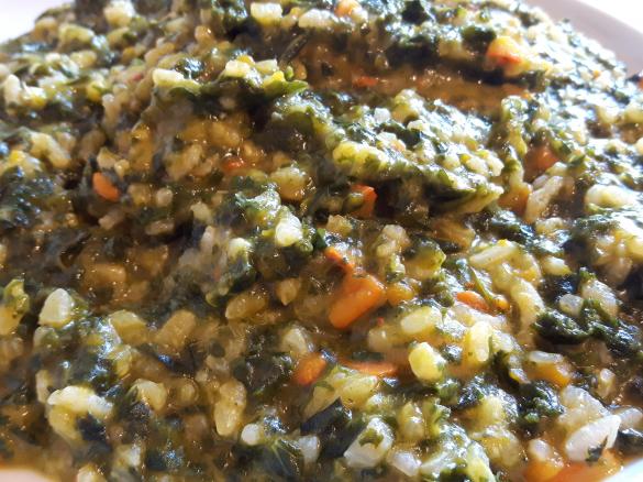 Grünkohl-Kürbis-Risotto