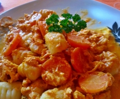 Variation von Joghurthühnchen