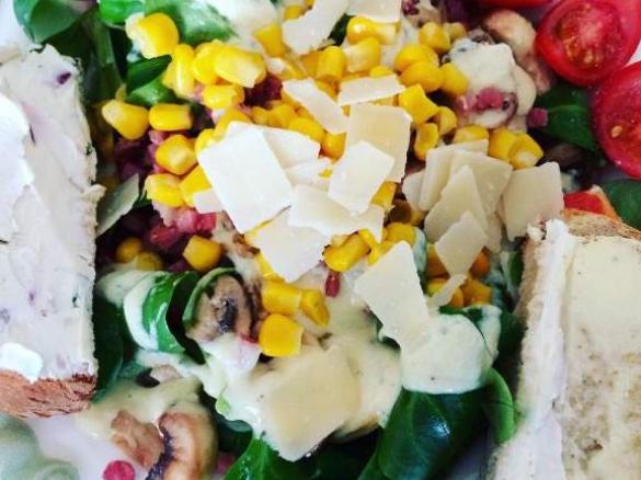 Honig-Senf-Knoblauch-Dressing