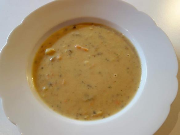 Kartoffelsuppe mit Steinpilzen