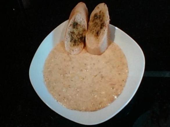 Käse Lauch (Hack) Suppe mal ohne Hack