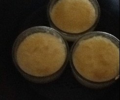 Creme brúlee im varoma gemacht