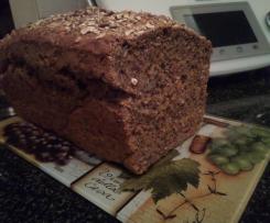 Vollkornbrot mit Kürbiskernmehl