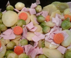 Rosenkohlauflauf 