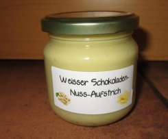 weißer Schokoladen-Nuss-Aufstrich