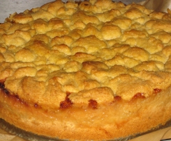 Saftiger Apfelkuchen / Apfeltorte mit Streuseln