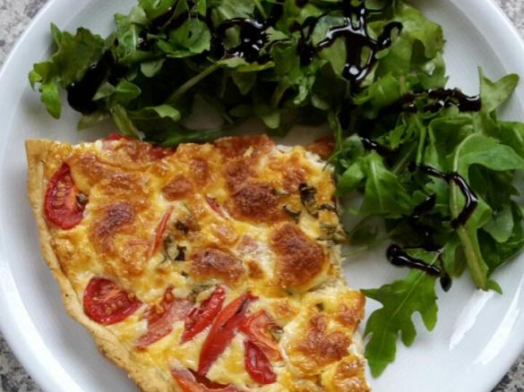 Tomaten-Mozzarella-Tarte