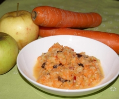 Möhren-Apfel-Rohkost