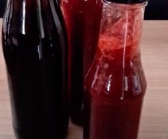 "Erdbeersoße"  schnell und einfach