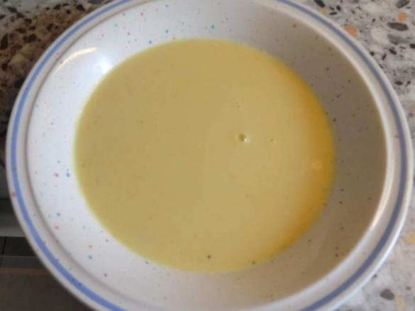 Pfirsichcremesuppe