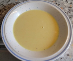 Pfirsichcremesuppe