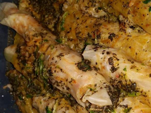 Gefüllter Kohl auf Türkische Art