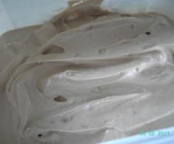 Frischkäse mit Schokolade