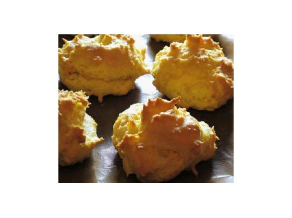 Käsebrötchen ohne Hefe