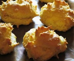 Käsebrötchen ohne Hefe