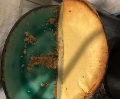Käsekuchen für 20 Springform