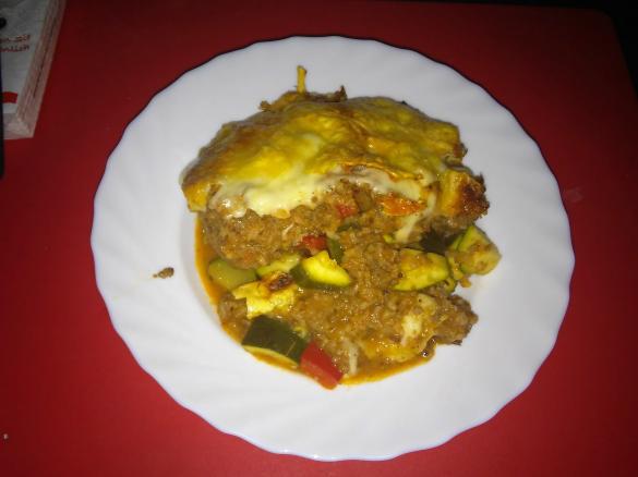 Zucchini-Reis-Topf mit Hackfleisch a la Nicky