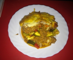 Zucchini-Reis-Topf mit Hackfleisch a la Nicky