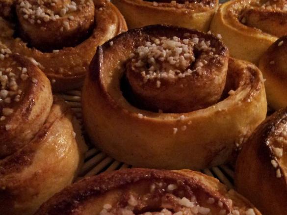 Kanelbullar (schwedische Zimtschnecken)