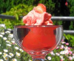 Erdbeereis- Das Besondere! (für die Eismaschine)