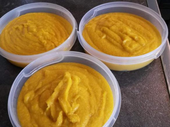 Möhren-Apfel-Brei mit Haferflocken ab dem 5. Monat