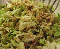 Chinakohlsalat mit Mie-Nudeln